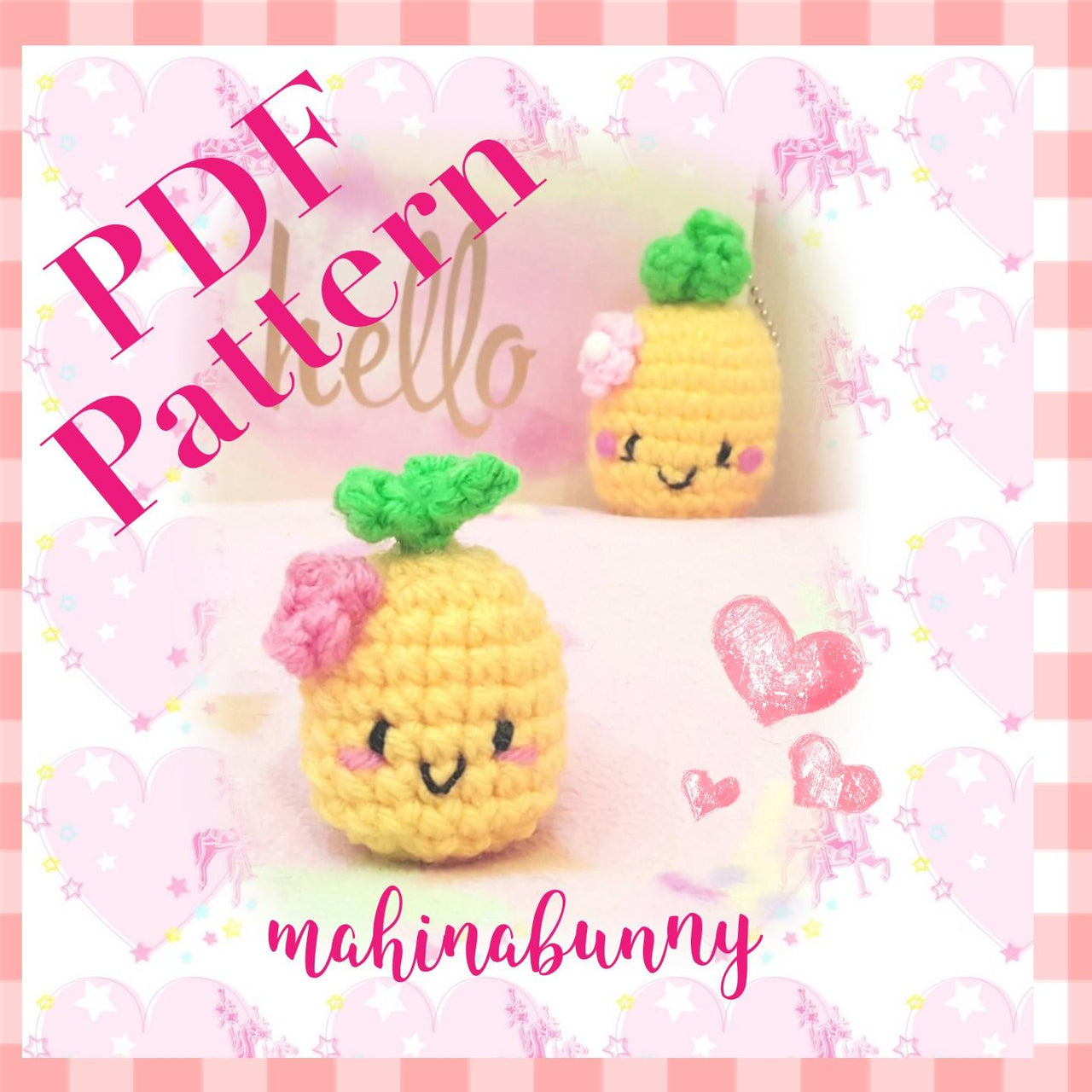 Cute Pineapple Amigurumi