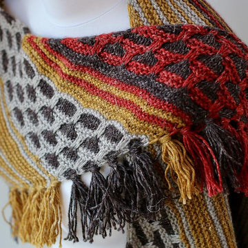 Bubble Dash Shawl
