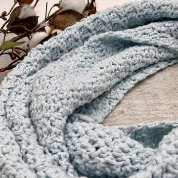 Crystalline Infinity Scarf