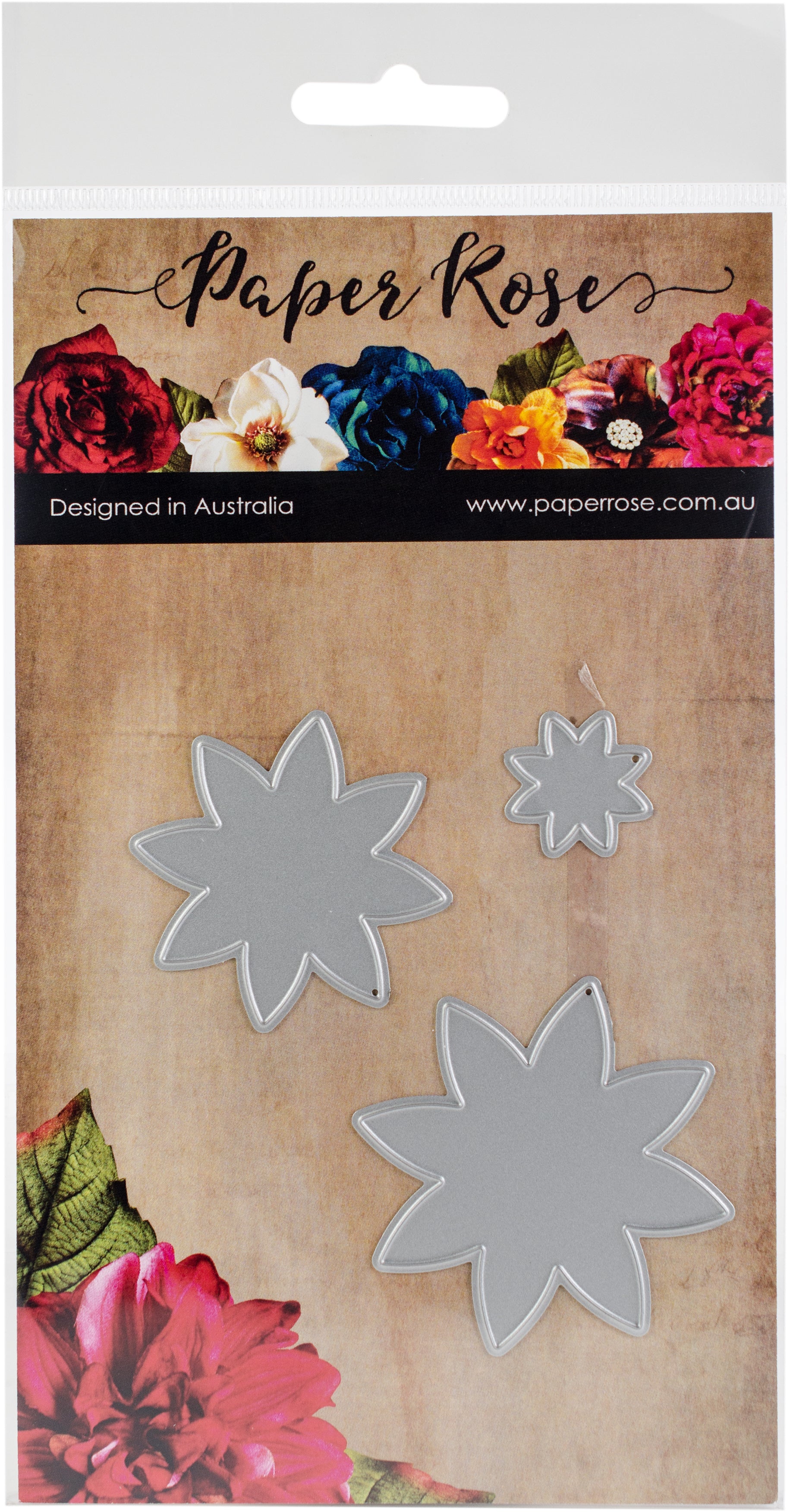 Paper Rose Dies - Flower Set 4