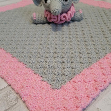 Pretty in Pink Elephant Lovey