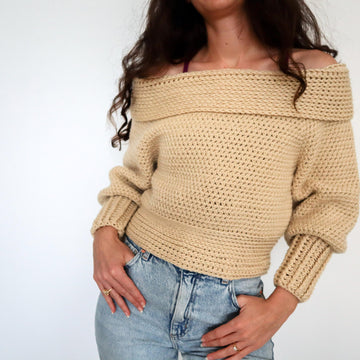 Sultry Shoulder Sweater