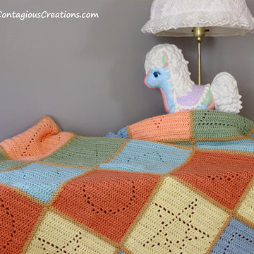 Shapes & Blocks Baby Blanket