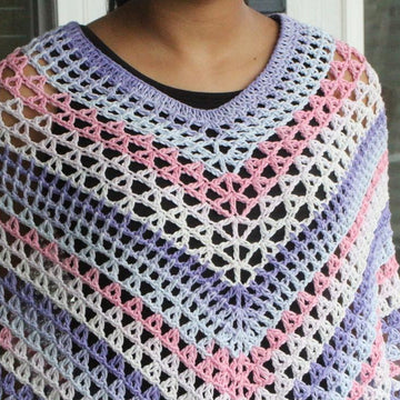 Radiance Crochet Poncho Pattern