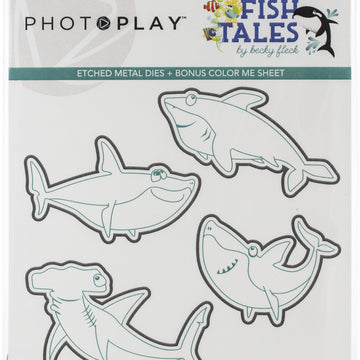 Photoplay Paper PhotoPlay Etched Die - Fish Tales Shark