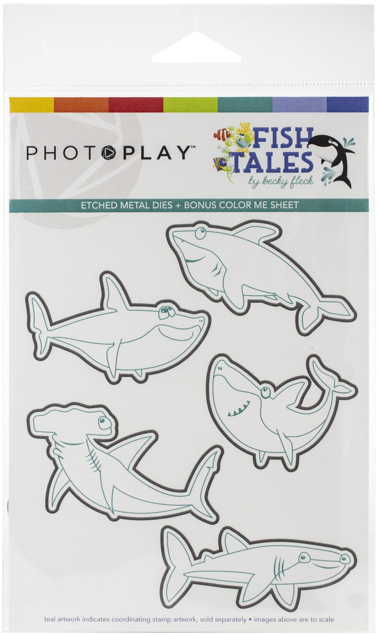 Photoplay Paper PhotoPlay Etched Die - Fish Tales Shark