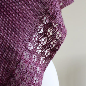 Eyelet Chain Shawl