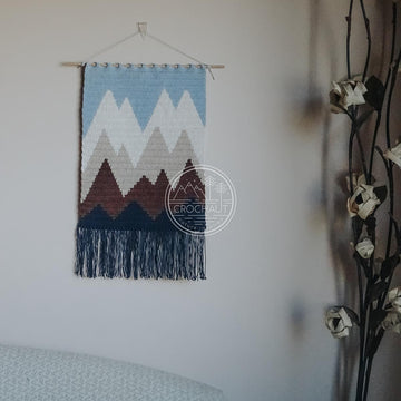 Mountains Shade Wall Hanging