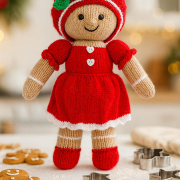 Gingerbread Girls Christmas Toy Decoration