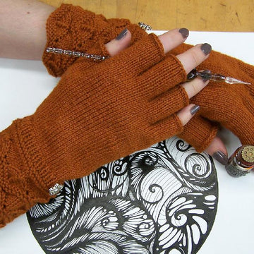 Masala Fingerless Gloves