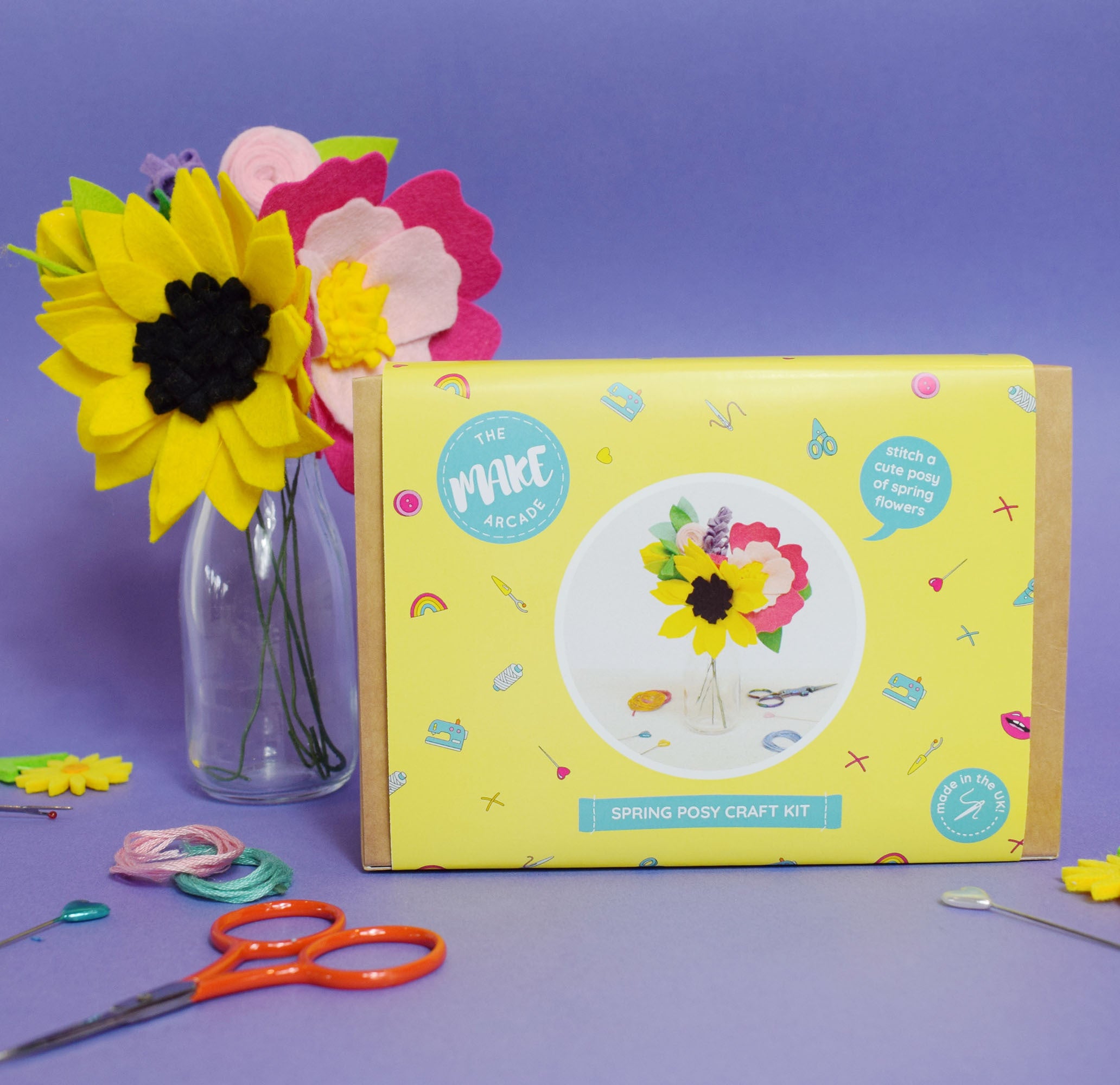 The Make Arcade Spring Posy Kit