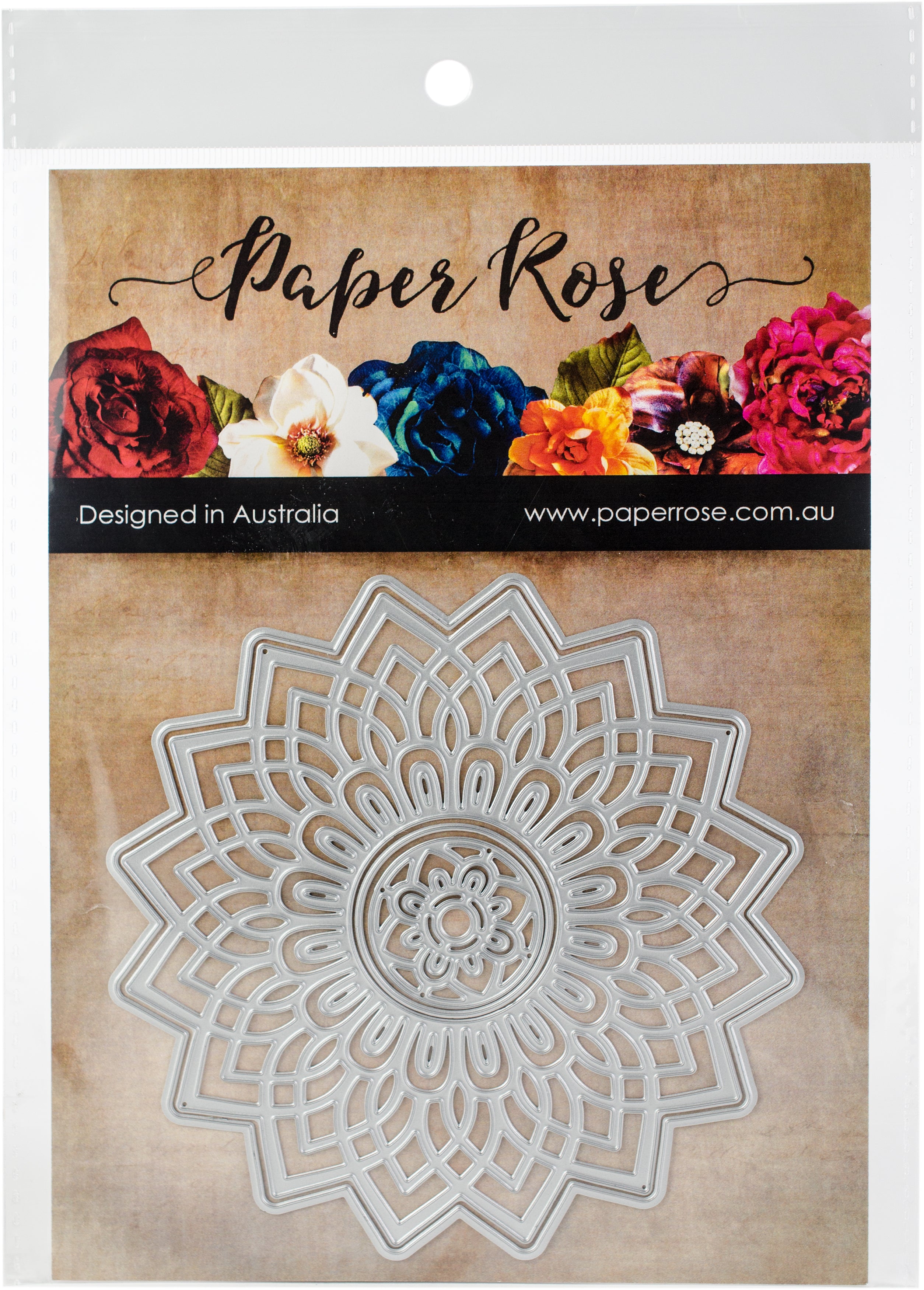 Paper Rose Dies - Layered Mandala