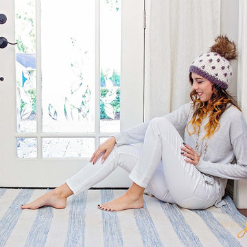 Polka Dot Winter Hat