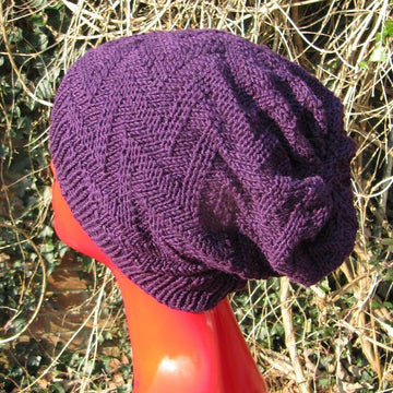 Zig Zag Slouch Hat