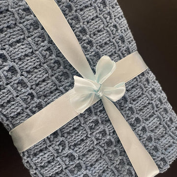 Silent Wave Baby Blanket
