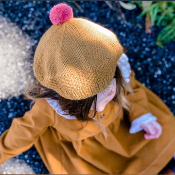 French Beret with PomPom