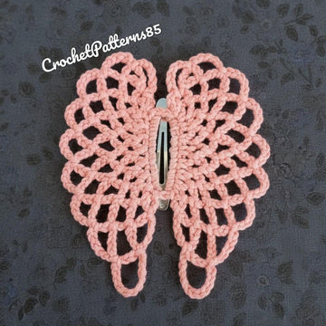 Angel Wings Hair Clip English-US