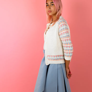 Candy Cardigan - Free Knitting Pattern in Paintbox Yarns Baby DK
