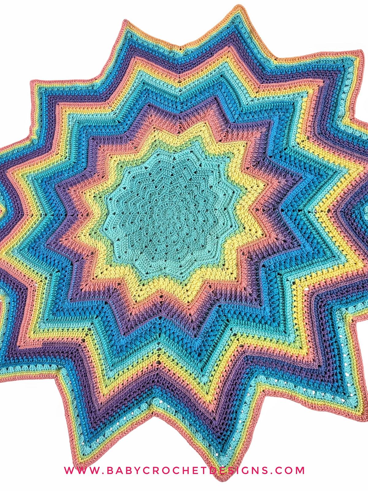 Sherbet Starburst Blanket