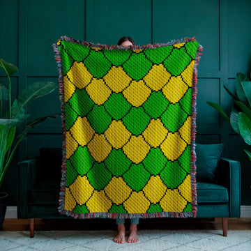 Green Snake C2C Crochet Pattern