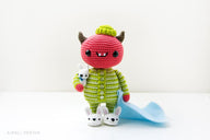 Mandarino the baby devil in pajamas