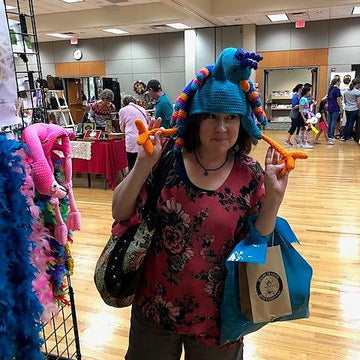 Birdbrain Peacock Hat