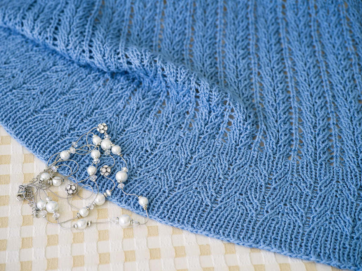 Darlington Lace Scarf & Wrap Knitting Pattern