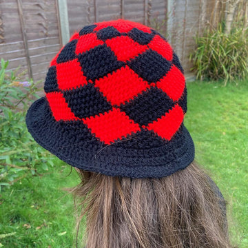 Checkered Beanie I by HueLaVive