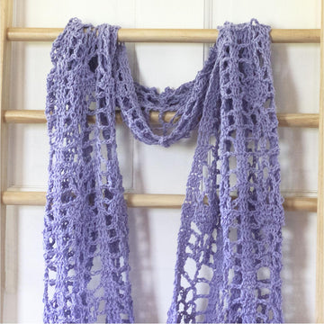 Pineapple Lace Shawl