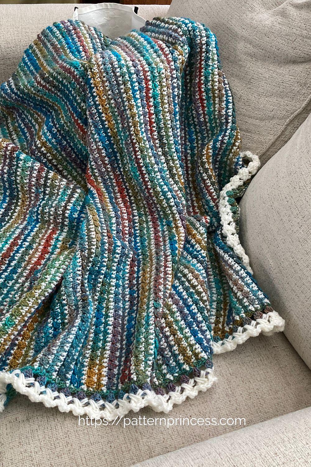 Cottage Garden Throw Blanket