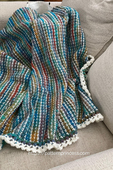 Cottage Garden Throw Blanket