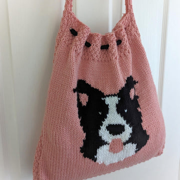 Border Collie Dog Bag