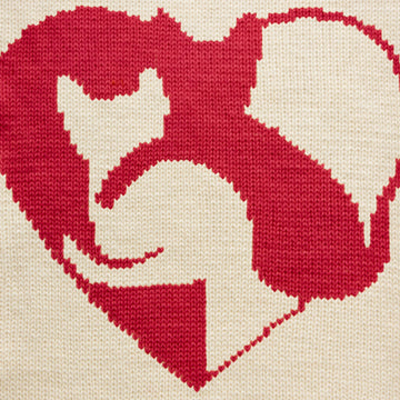 Cats in Love Knitting Chart