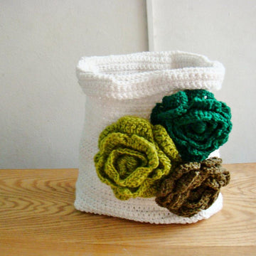 Crochet Flower Bag