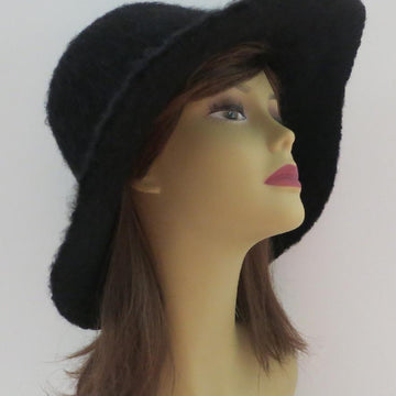 Felt Hat Flat Brim