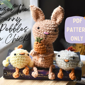 Hazel the Bunny and Chick Crochet Pattern