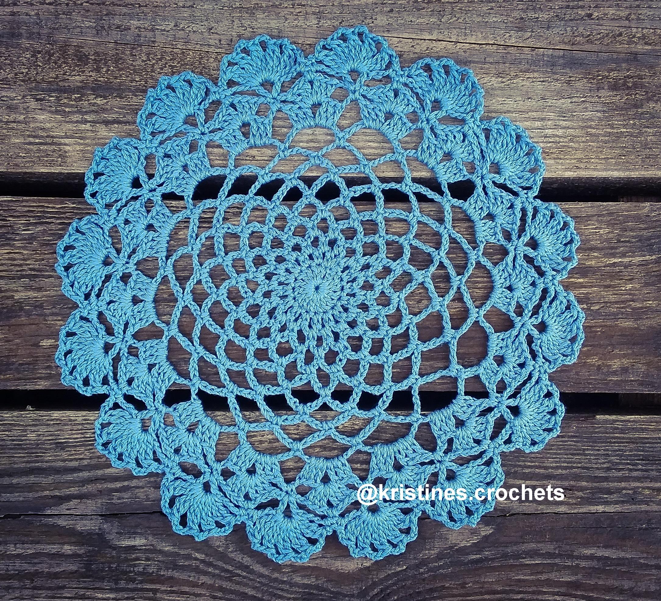 Seashells Doily Written Pattern