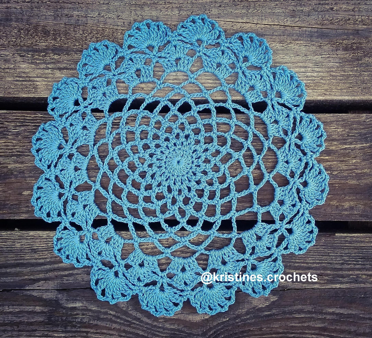 Seashells Doily Written Pattern