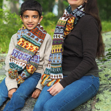 Woodland Critters Scarf
