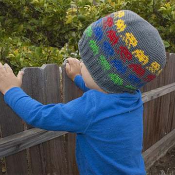 Alien Invasion Crochet Beanie