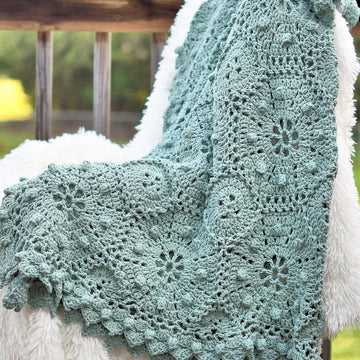 Octagon Lace Throw