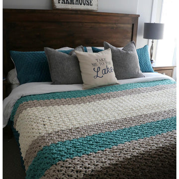 Farmhouse King Size Blanket