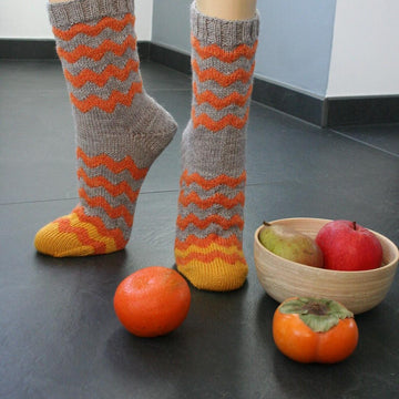 Zickzacksocken