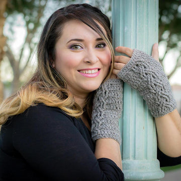 Cable Stitch Wrist Warmers