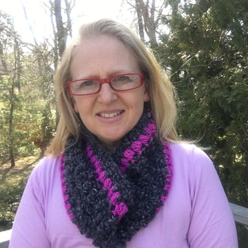 Two Stripe Cozy Cowl