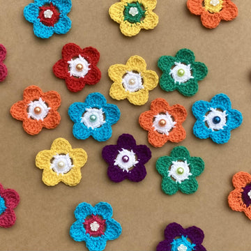 Flower applique IV by HueLaVive