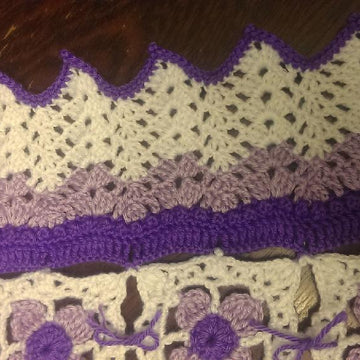 Purple Dreams Baby Blanket