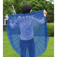 225 Firmaments Lace Shawl - FreeFreeKnitting Pattern for Women in Valley Yarns 2/14 Alpaca Silk