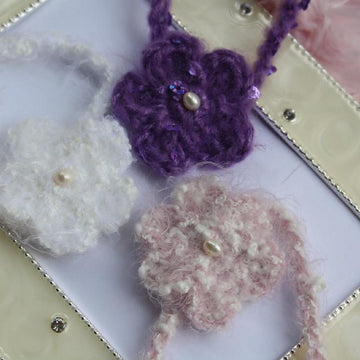 #25 Flower tie back