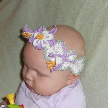 Columbine headband or barrettes